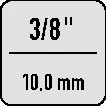 Grzechotka dwustronna Stahlwille 422 ( 4000826316 ) 3/8 ″ 60 zębów
