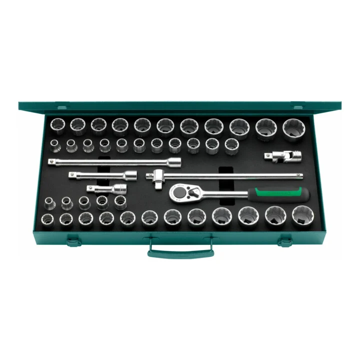 Zestaw kluczy nasadowych STAHLWILLE 50Ma/39/6 N 45-częściowy 1/2 ″ ( 8000334740 )
