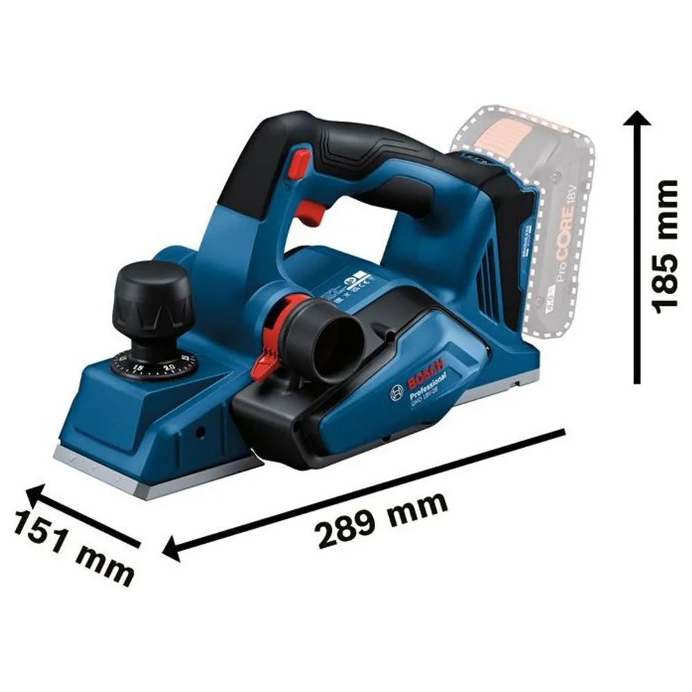 Strugarka Bosch GHO 18V-26 PRO 18V