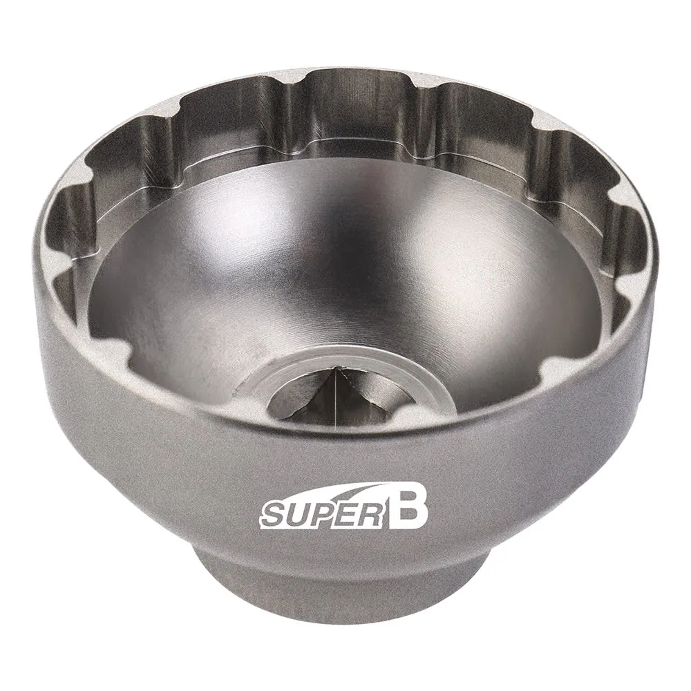Ściągacz suportu zewnętrznych misek 12 zębów z kluczem 46mm SUPER-B