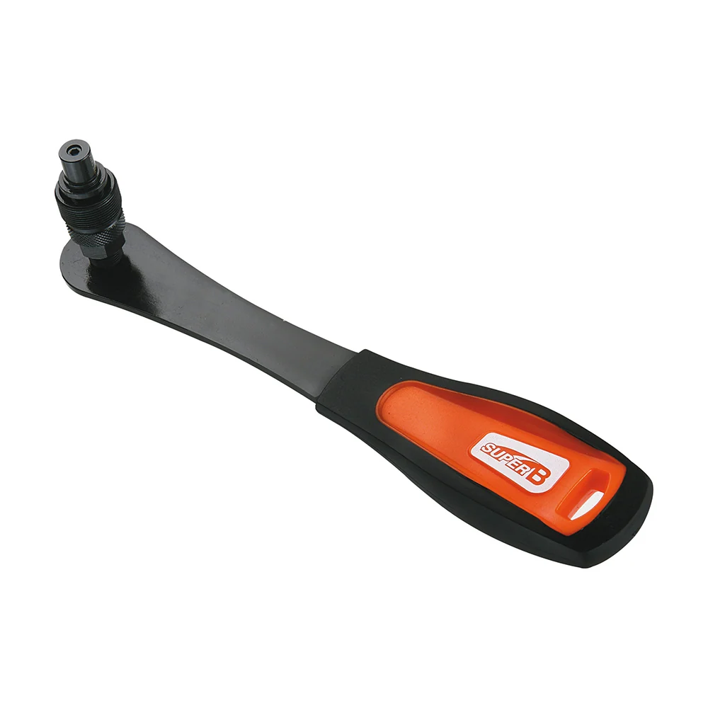 Klucz do ściągacza korby oś kwadratowa/SHIMANO Octalink/ISIS Czarny SUPER-B