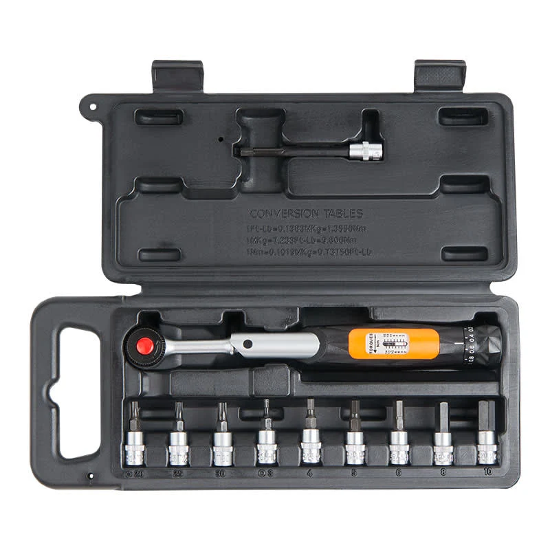 Klucz Dynamometryczny 2/15nm z Nasadkami 3-10mm + Torx 25 SUPER-B