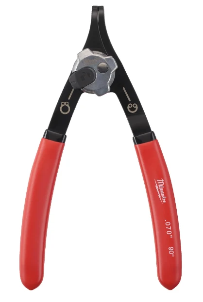 Szczypce do pierścieni Segera wygięte 90' wewnętrzne/zewnętrzne 1,8mm | 4932492495