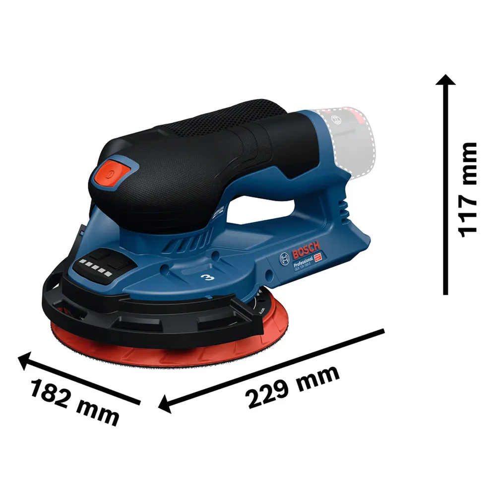 Szlifierka Bosch GEX 12V-150-3 PRO 12V