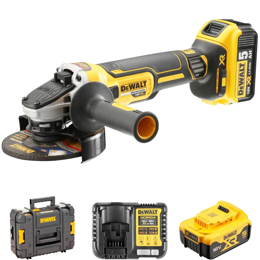 Szlifierka Dewalt DCG405P2-QW 18 V 5 Ah
