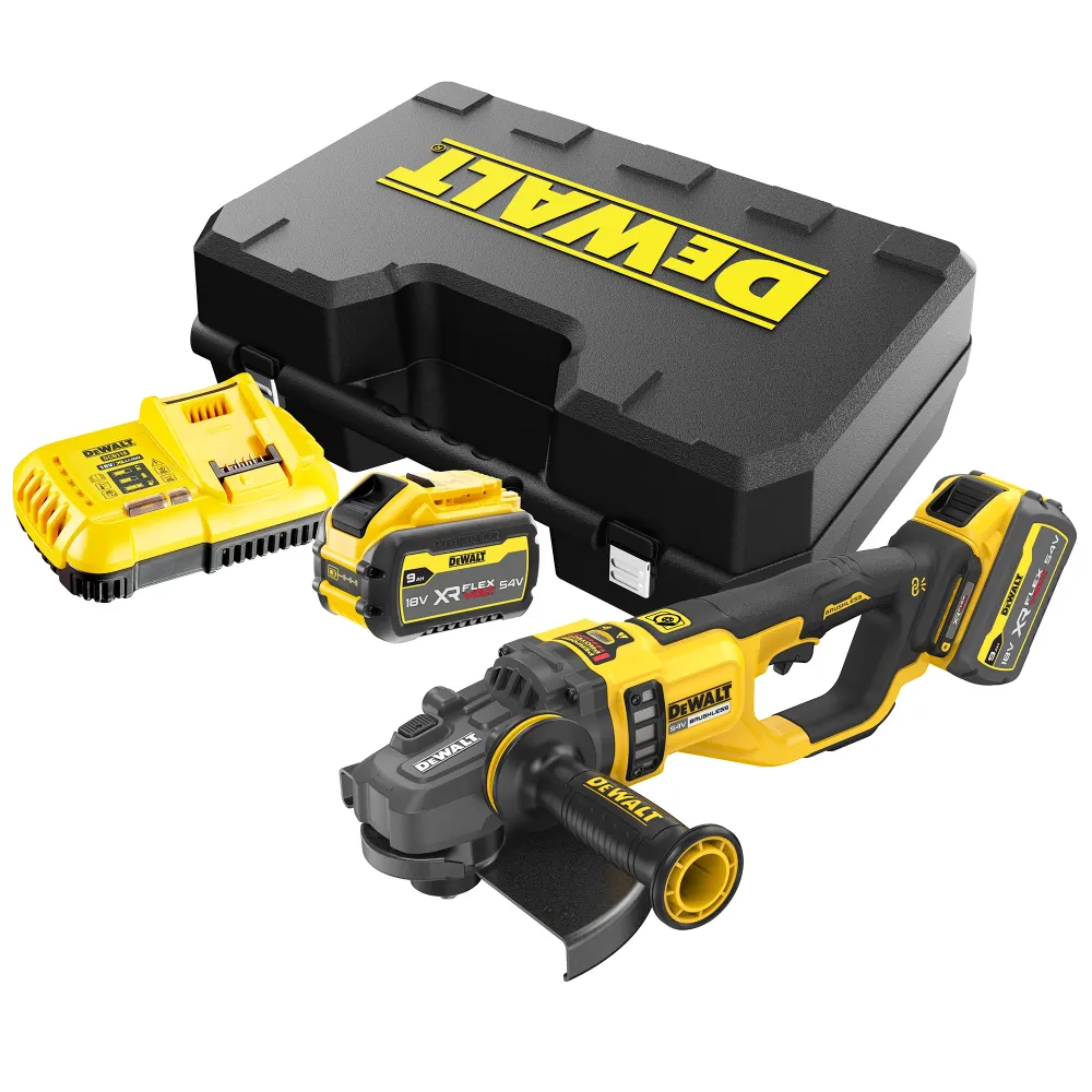 Szlifierka kątowa Dewalt DCG460X2-QW 54 V 9 Ah