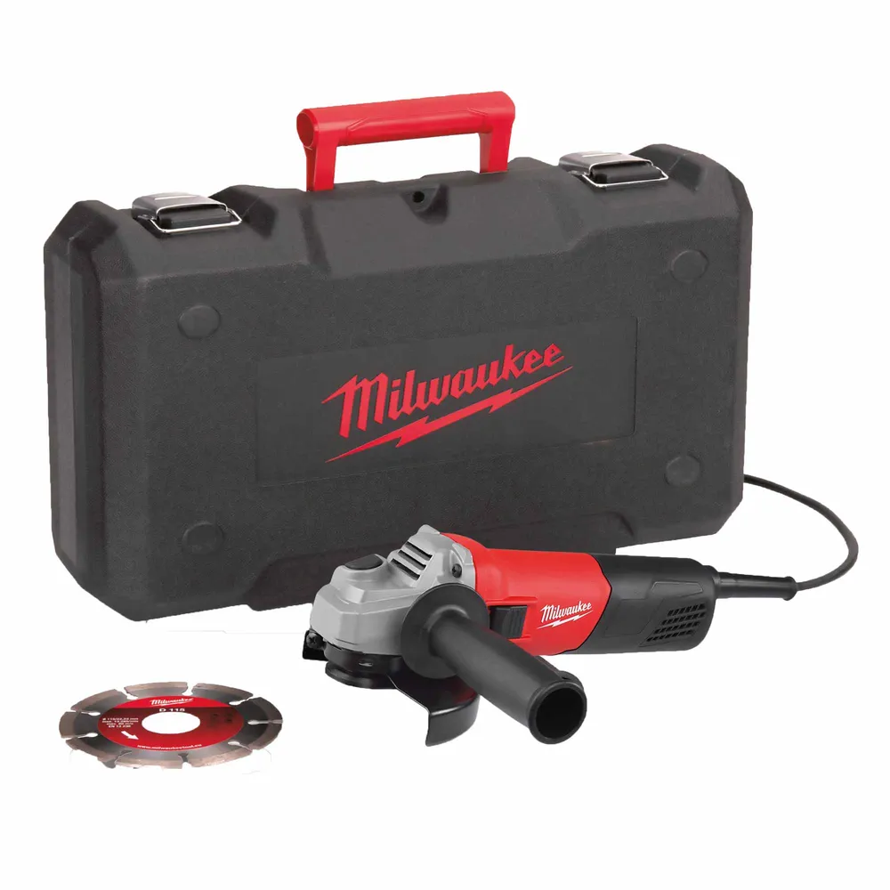 Szlifierka kątowa Milwaukee AG 800-115 E D-SET