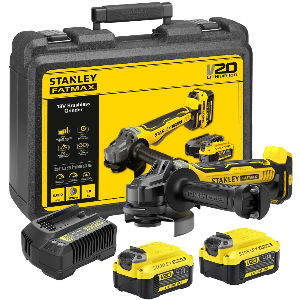 Szlifierka kątowa Stanley SFMCG700M2K