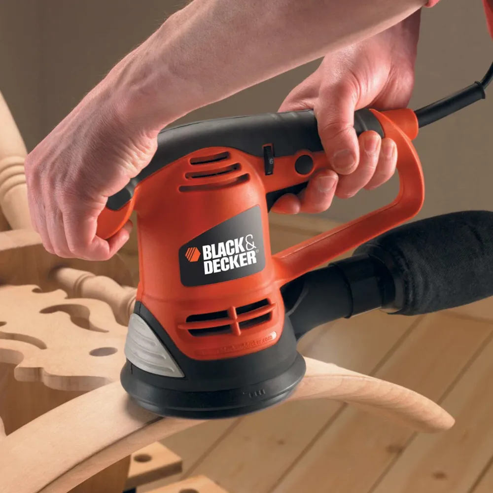 Szlifierka mimośrodowa Black+Decker KA191EK-QS 480 W