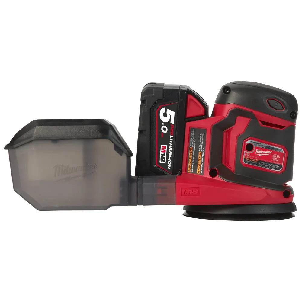 Szlifierka mimośrodowa Milwaukee M18 BOS125-502B 18 V 5 Ah