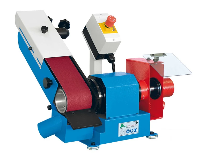 Szlifierka taśmowa Aceti 100 x 1000 mm 1,1 kW 400 V ramię obrotowe