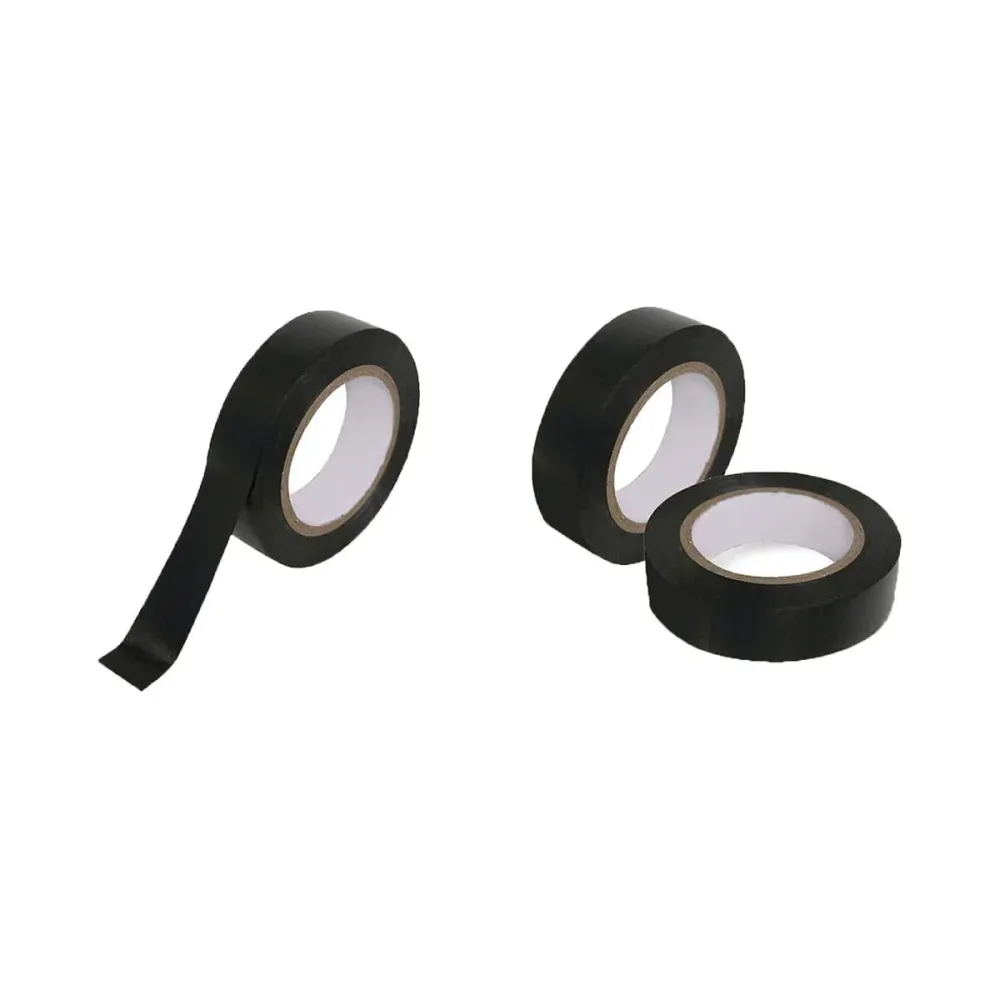 Taśmy samoprzylepne VAR 15 mm x 20 m czarne (x3)