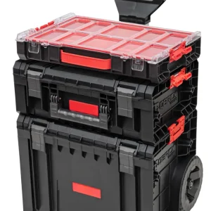 Toolbrothers RHINO L Set 4 ECO Zestaw warsztatowy + L Wózek + L Skrzynka narzędziowa Basic + L Organizer Wysokość M Skrzyn...