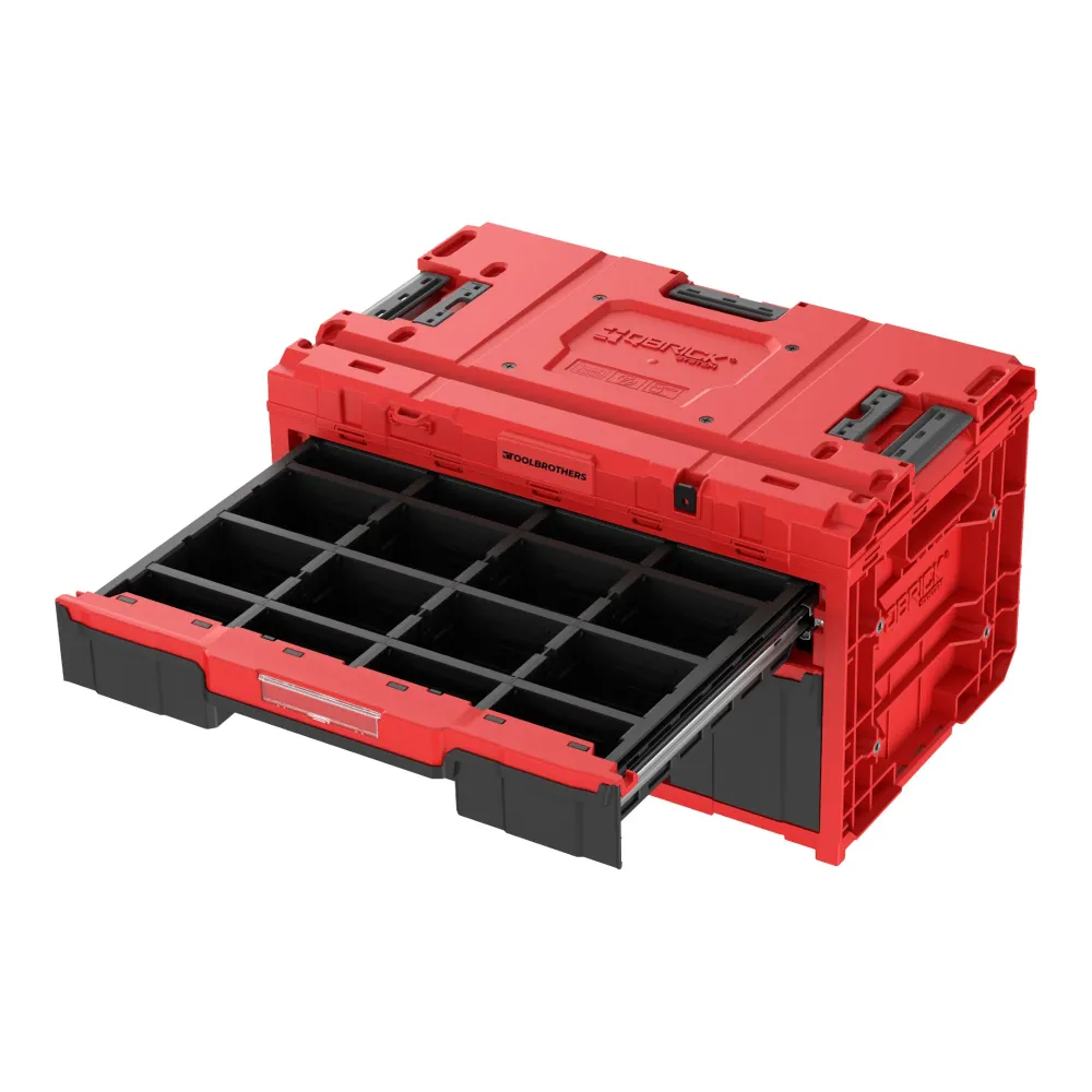 Toolbrothers RHINO XXl Drawer 2 Plus ULTRA z dwiema szufladami o różnych rozmiarach + przegródki IP66