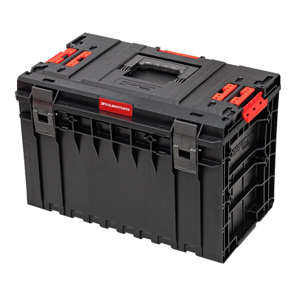 Toolbrothers RHINO XXL walizka narzędziowa ECO Vario+ wysokość XL 52 l IP66 z wyjmowanymi przegrodami