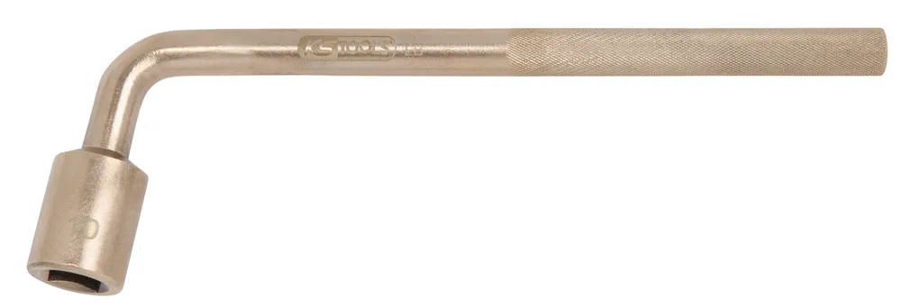 KS TOOLS BRONZEplus 4-kant-Steckschlüssel gewinkelt 17 mm ( 963.8253 )