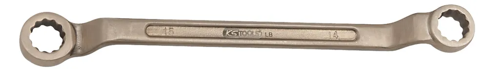 KS TOOLS BRONZEplus Doppel-Ringschlüssel gekröpft 3/4x7/8" ( 963.7451 )