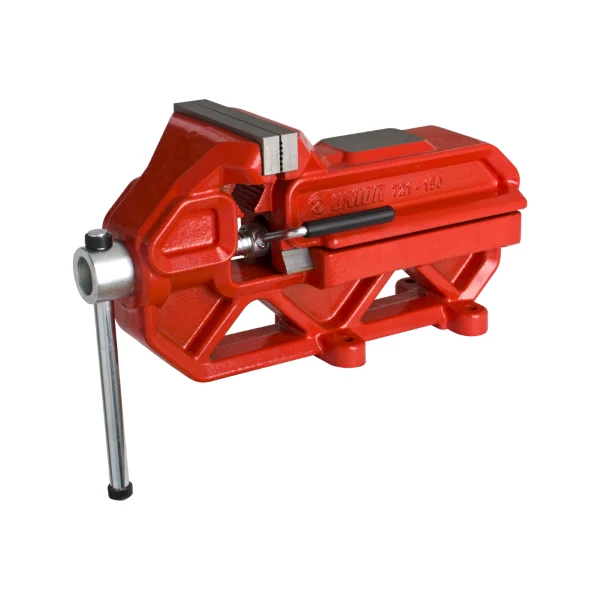 Unior - Imadło stołowe IRONGATOR z systemem szybkiego ruchu 721Q/6-US - 125 mm, czerwone