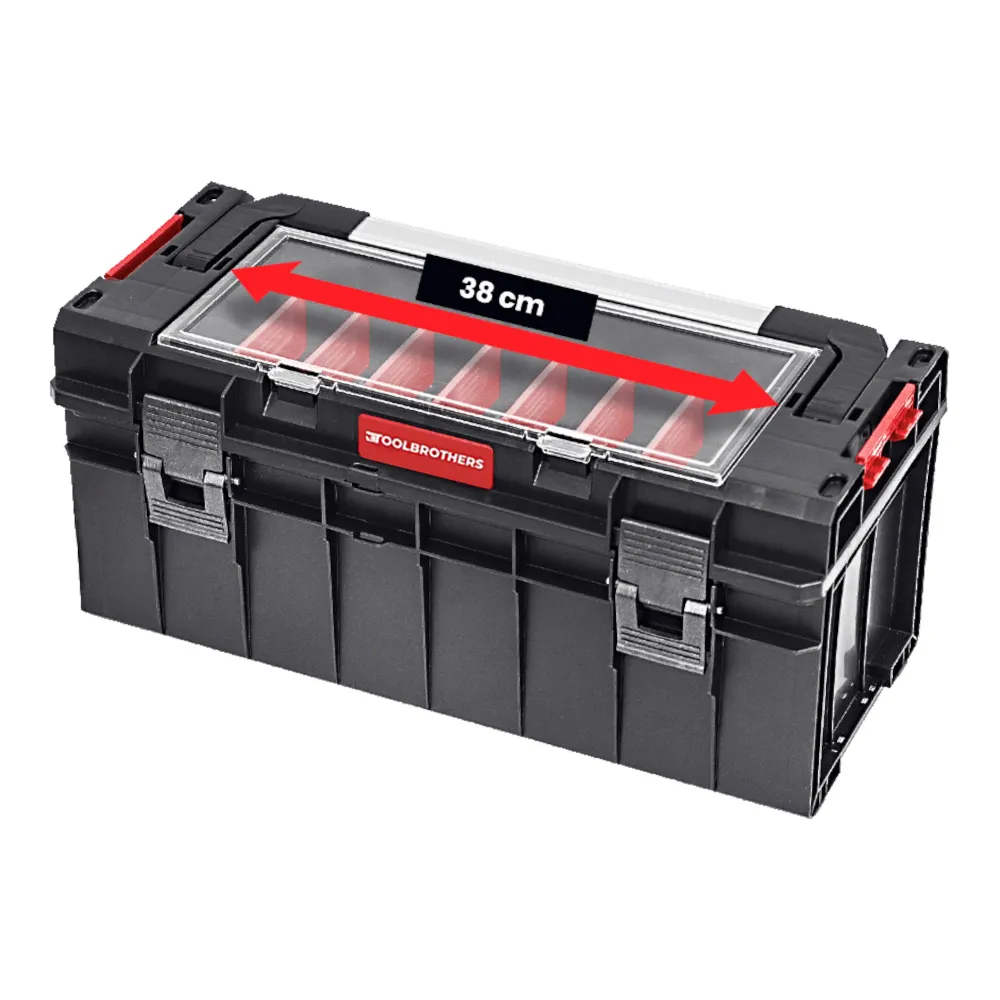 Walizka narzędziowa Toolbrothers RHINO Slim ECO Handling+ Long Edition 22 l IP54 + tacka na narzędzia