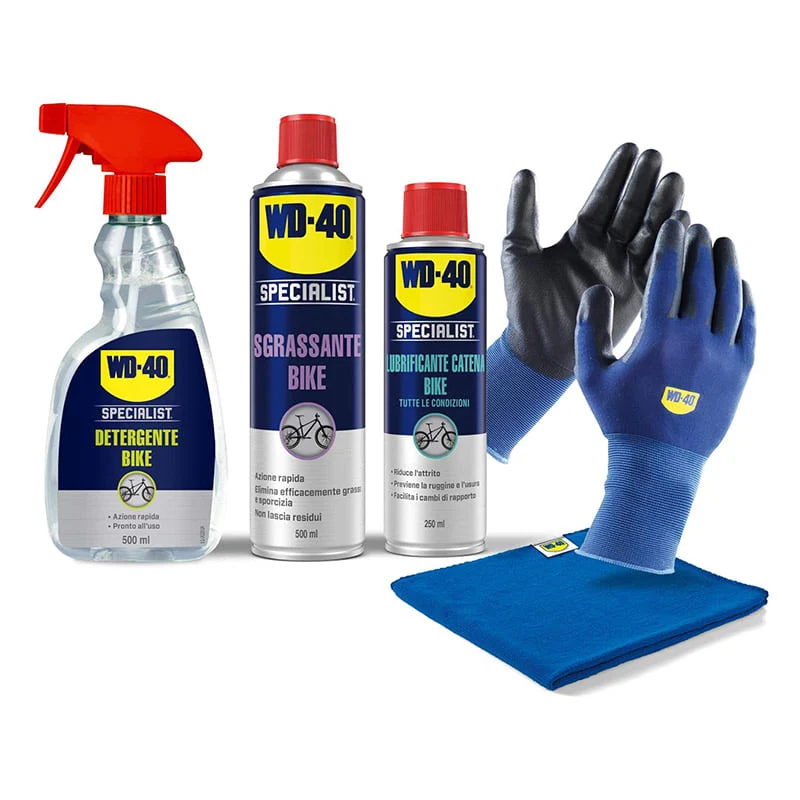 ZESTAW BIKE WD40 (3 szt.: środek czyszczącyodtłuszczaczsmar + gratis) WD-40