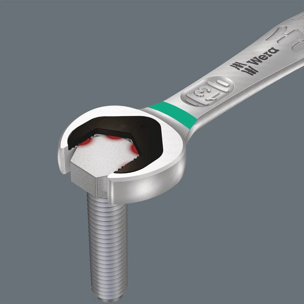 Klucz płasko-oczkowy WERA Szerokość klucza płasko-oczkowego 17 mm Długość 224 mm ( 4000821473 )