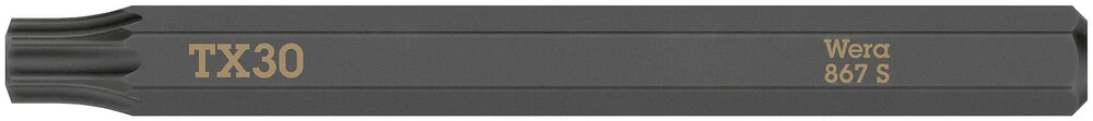 WERA Bit 867 S TORX 30 x 70 mm 1/4 ″ TORX 30 Długość 70 mm ( 4000827266 )