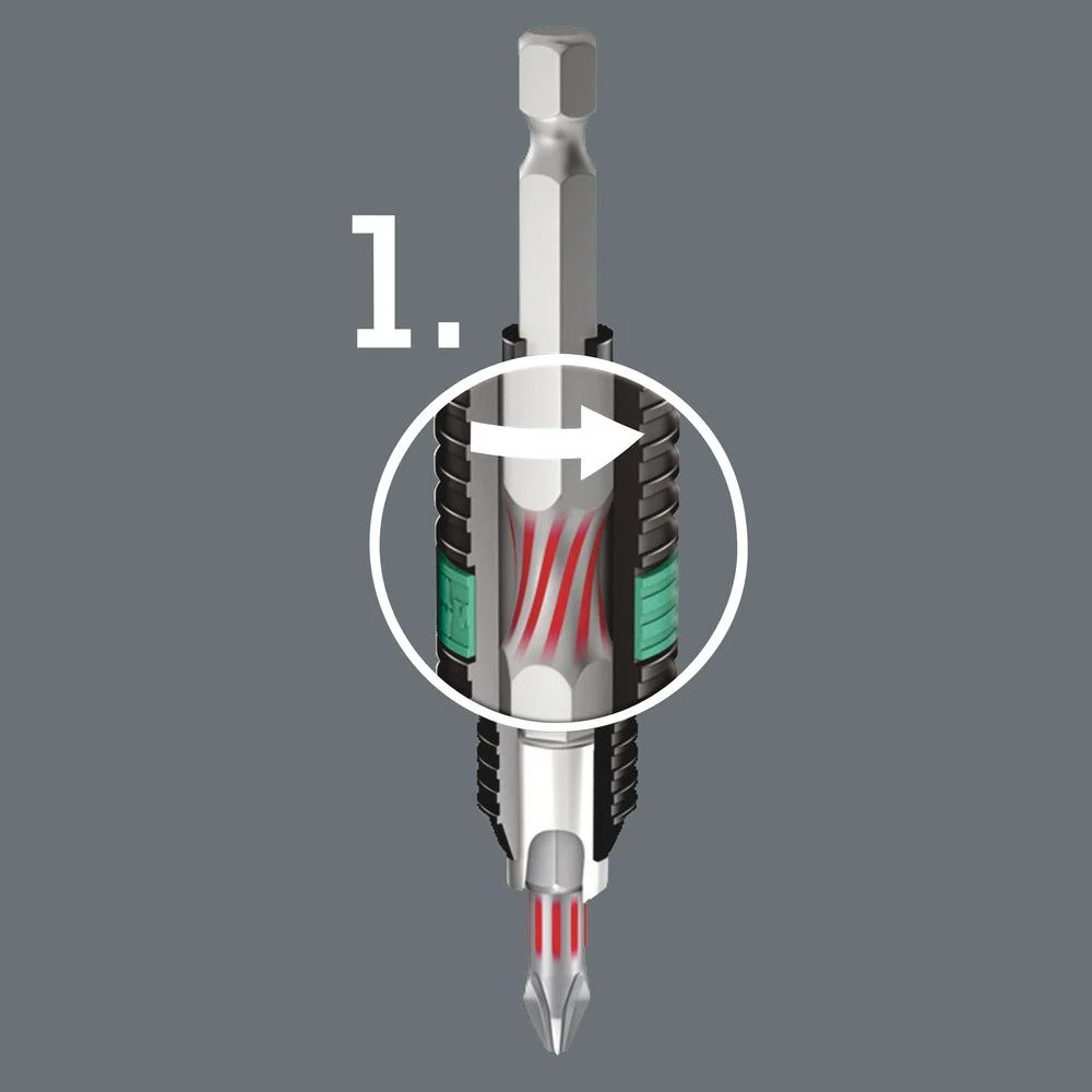 WERA Bit 867/1 BTZ 1/4 ″ T 10 Długość 25 mm ( 4000829534 )