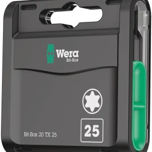 WERA duże opakowanie bitów 1/4 ″ T 25 długość 25 mm ( 4000829009 )