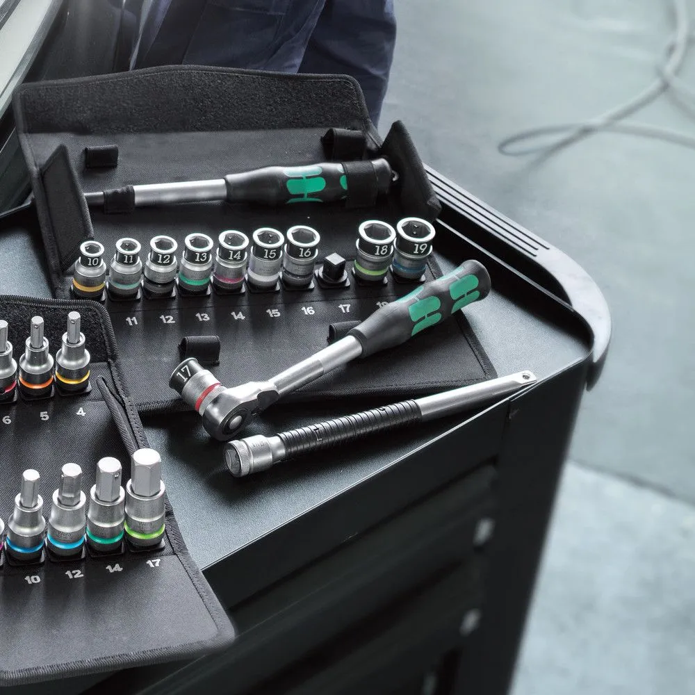 WERA Grzechotka dźwigniowa dwustronna 8006 Zyklop Hybrid C 1/2 ″ 72 zę ( 4000821143 )