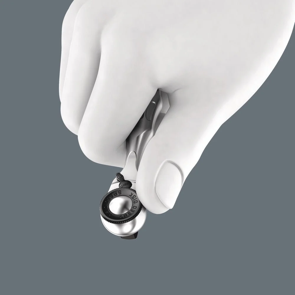 WERA Grzechotka dźwigniowa dwustronna 8008 Zyklop Mini 3 1/4 ″ 60 zębów ( 4000822313 )