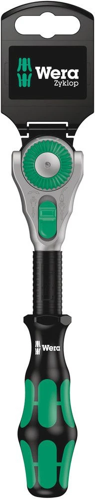 WERA Grzechotka obrotowo-zwrotna Zyklop Prędkość 3/8 ″ Liczba zębów 72 ( 4000821780 )