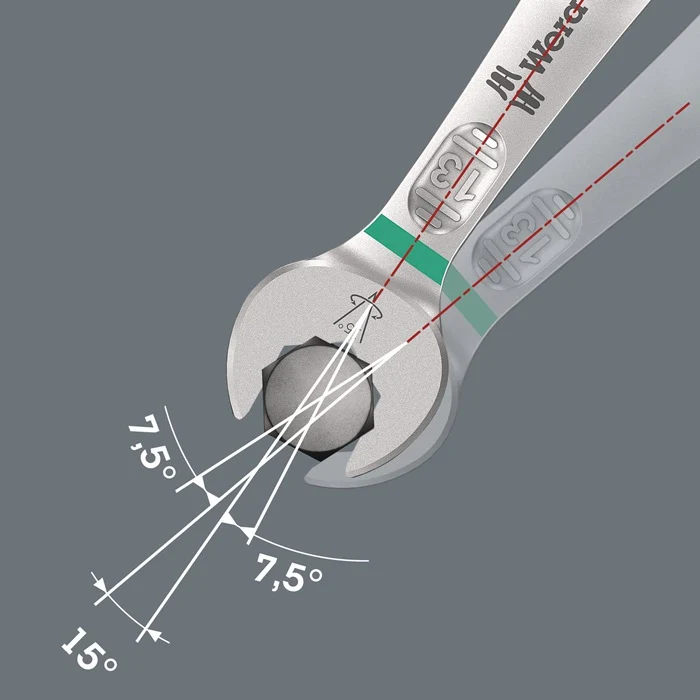 Wera klucz płasko-oczkowy 6003 Joker ( 4000822302 ) SW 11 mm długość 135 mm stal narzędziowa stopowa