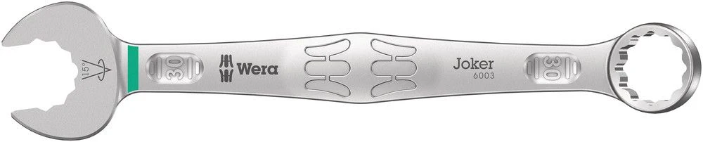 WERA Klucz płasko-oczkowy 6003 Joker SW 30 mm Długość 330 mm ( 4000822332 )