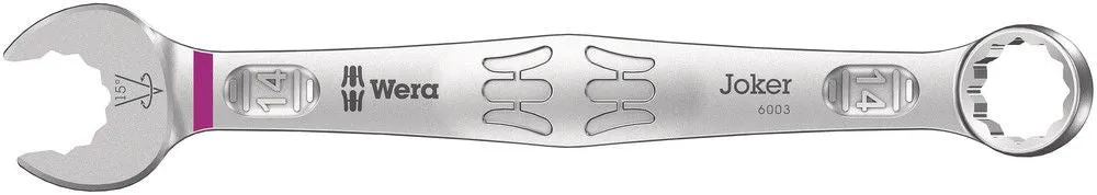 WERA Klucz płasko-oczkowy 6003 Joker SW 14 mm Długość 167 mm ( 4000822305 )