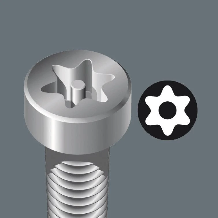 Wkrętak WERA 367 TORX BO rozmiar T 7 BO długość grotu 60 mm ( 4000827877 )