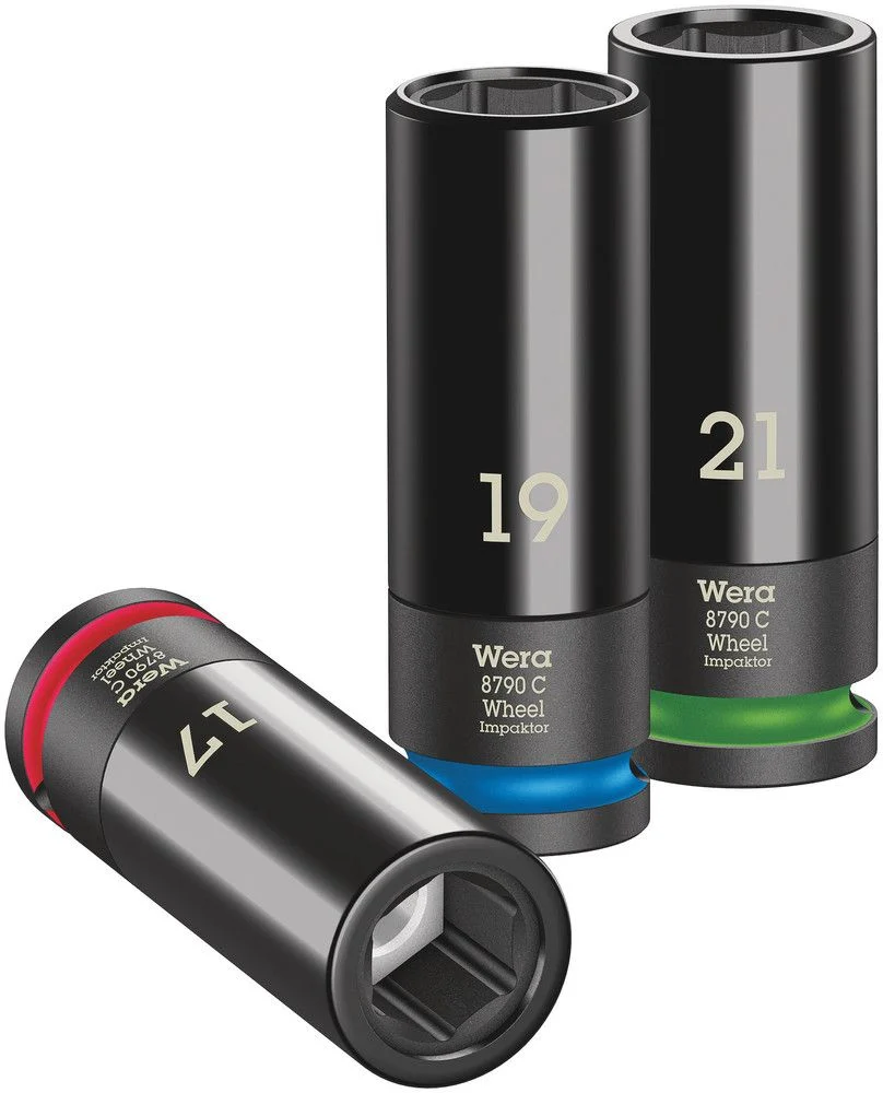 Zestaw kluczy nasadowych WERA Wbijak do kół C Set 1 3-częściowy 1/2 ″ ( 8000653834 )