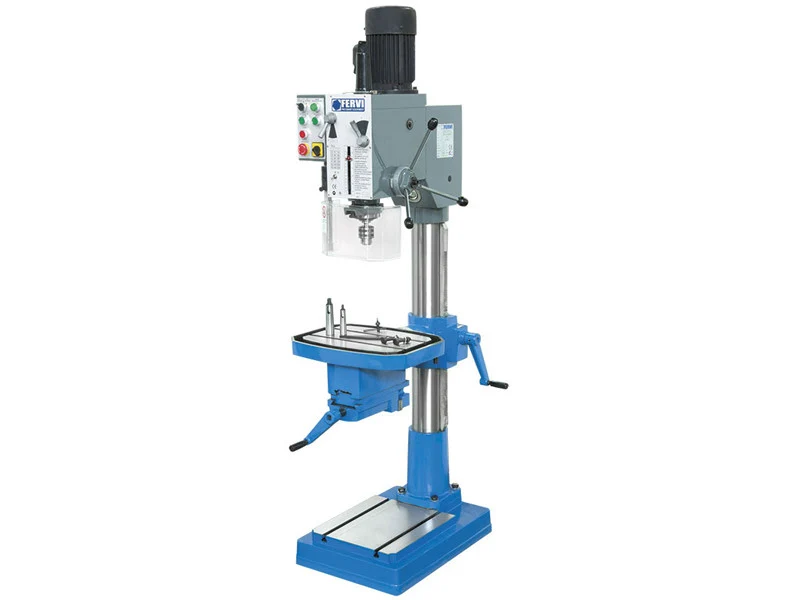 Wiertarka kolumnowa Fervi T062 z przekładnią zębatą 1,1/1,5kW