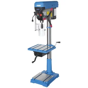 Wiertarka stołowa Fervi 0252/400V z przekładnią pasową, 1,5 kW
