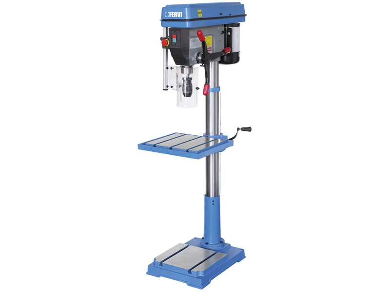 Wiertarka stołowa Fervi 0754/230V z przekładnią pasową, 1,5 kW