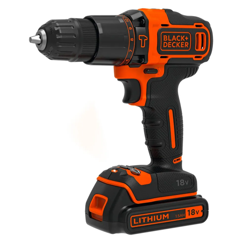 Wiertarka udarowa Black+Decker BDCHD18KB-QW 18 V 1,5 Ah