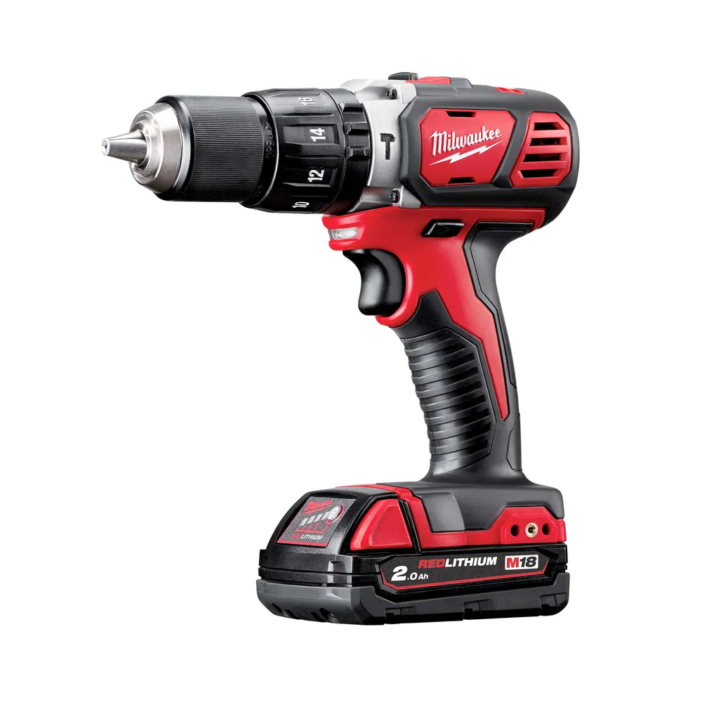 Wiertarka udarowa Milwaukee M18 BPD-202C 18 V 2 Ah
