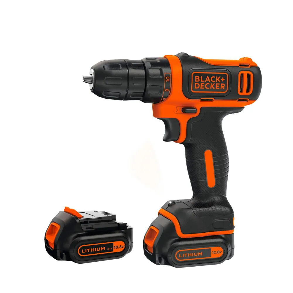 Wiertarko-wkrętarka akumulatorowa Black+Decker BDCDD12KB-QW 10,8 V 1,5 Ah