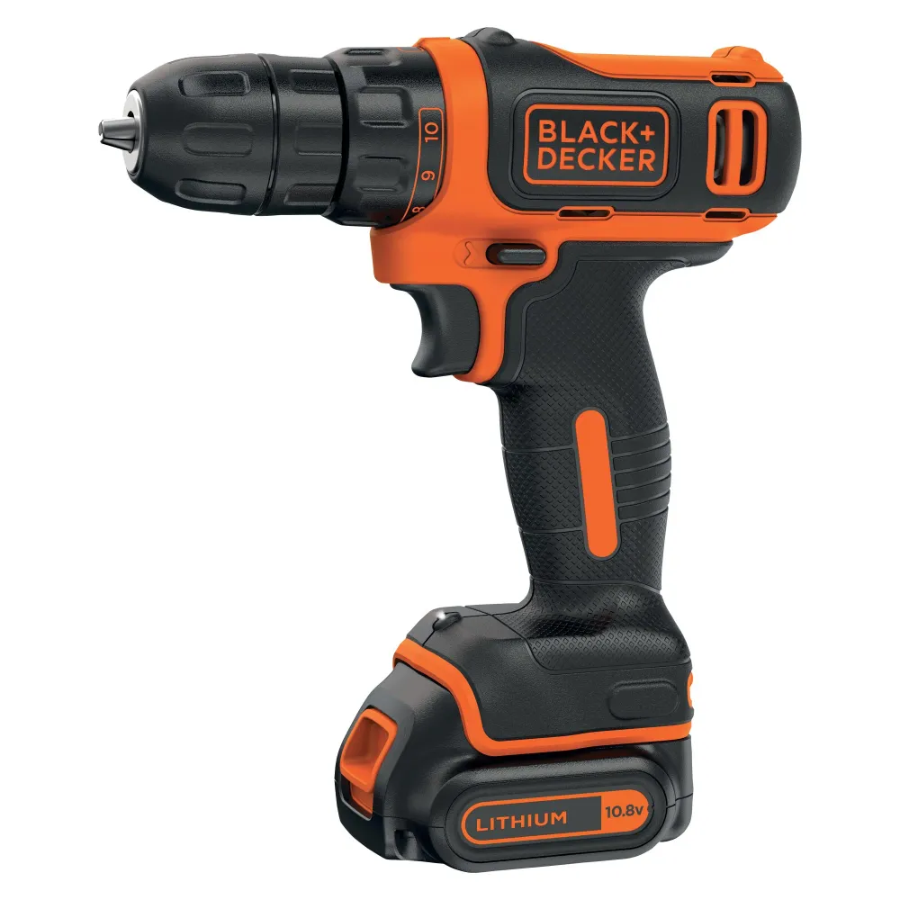 Wiertarko-wkrętarka akumulatorowa Black+Decker BDCDD12K-QW 10,8 V