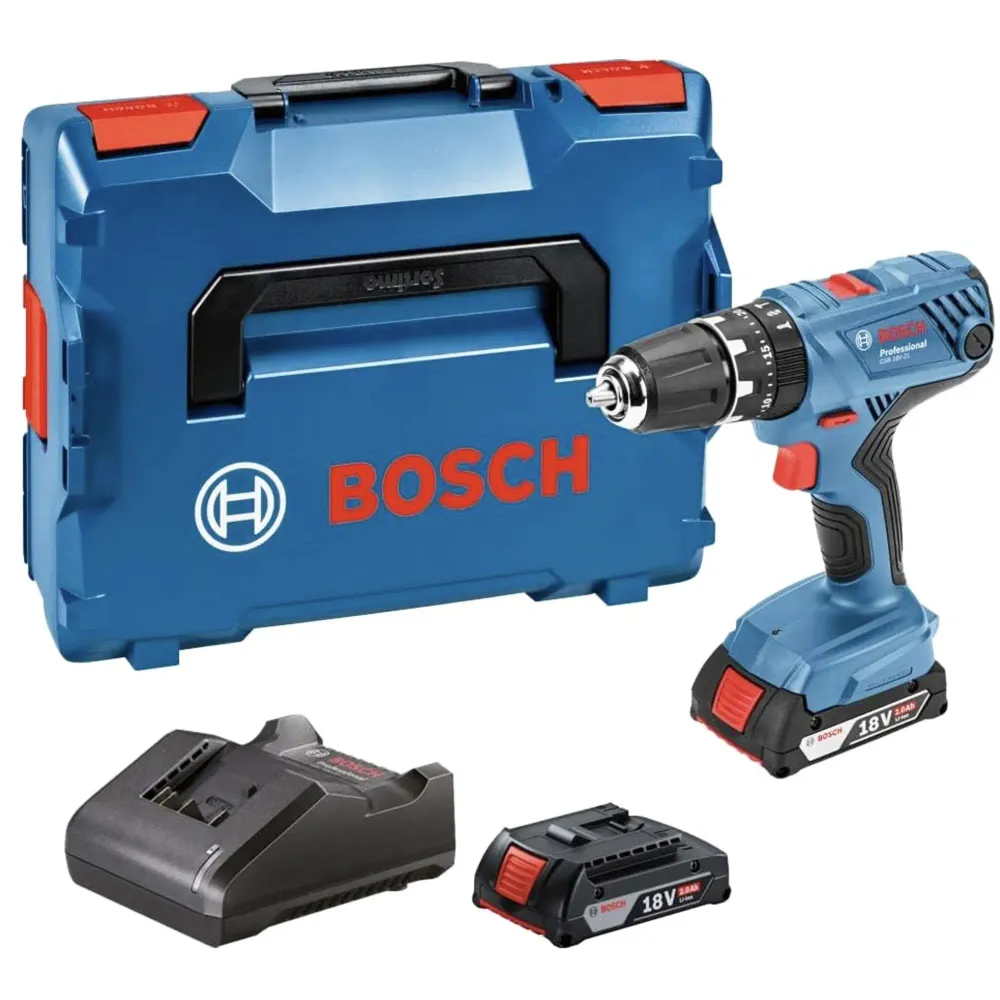 Wiertarko-wkrętarka akumulatorowa Bosch GSB 18V-21 2Ah