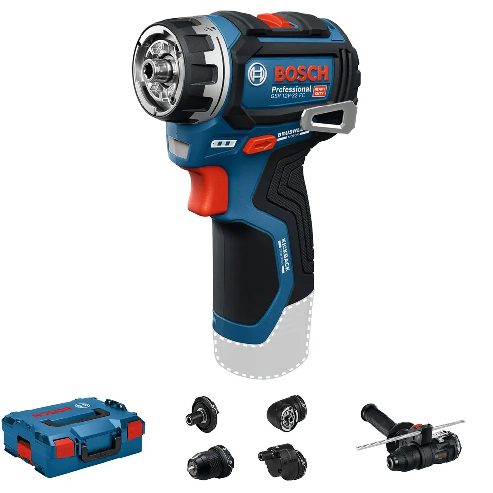 Wiertarko-wkrętarka akumulatorowa Bosch GSR 12V-32 FC PRO 12V