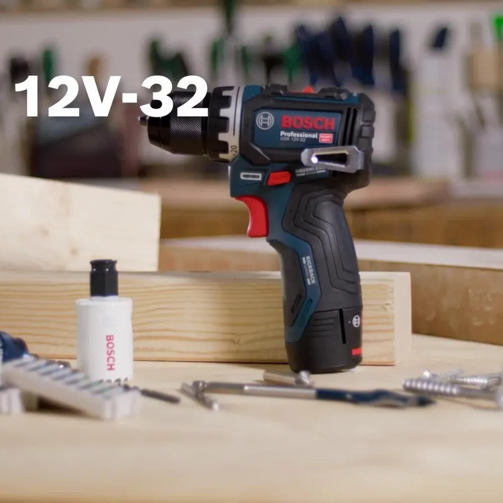 Wiertarko-wkrętarka akumulatorowa Bosch GSR 12V-32 PRO 12 V