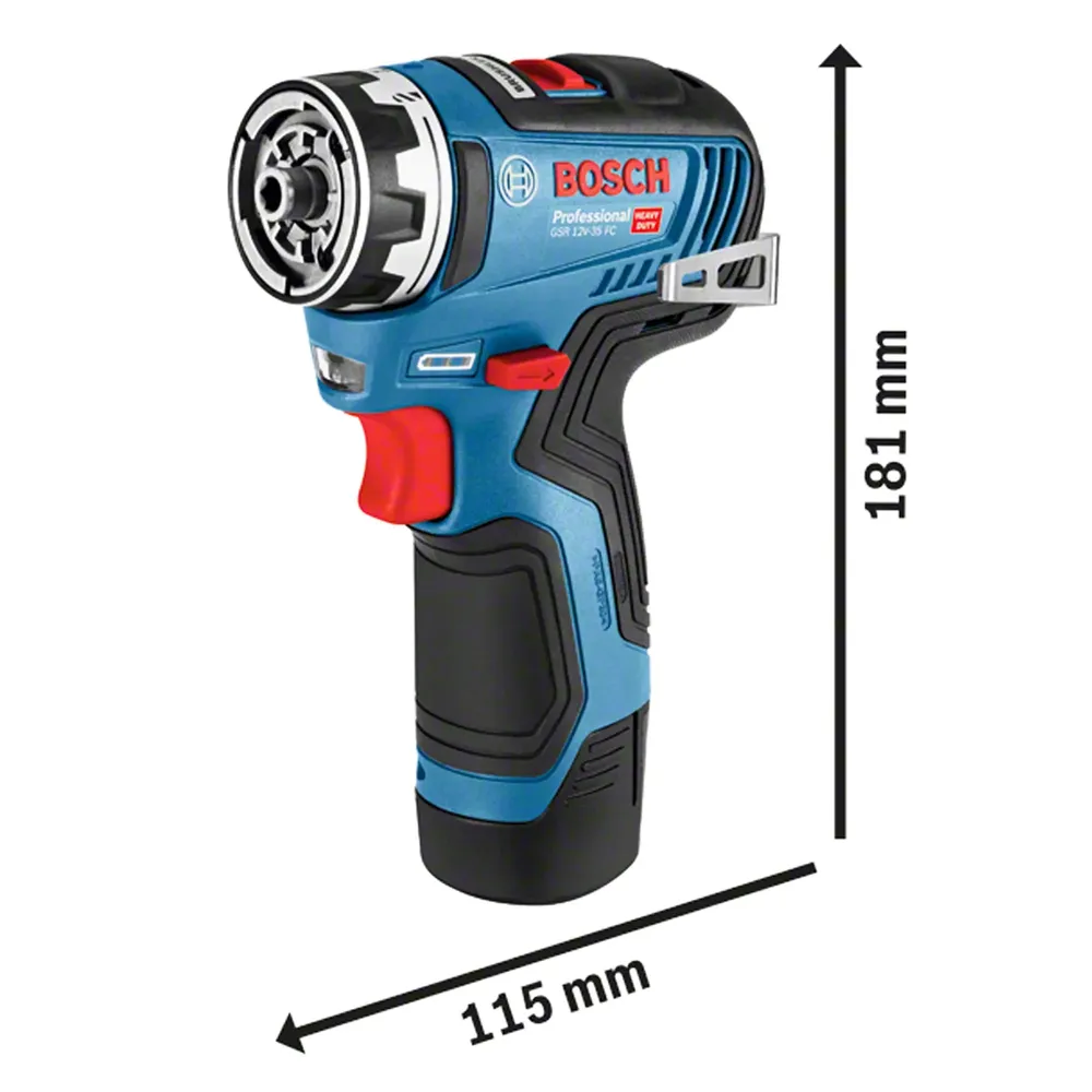 Wiertarko-wkrętarka akumulatorowa Bosch GSR 12V-35 FC 12V
