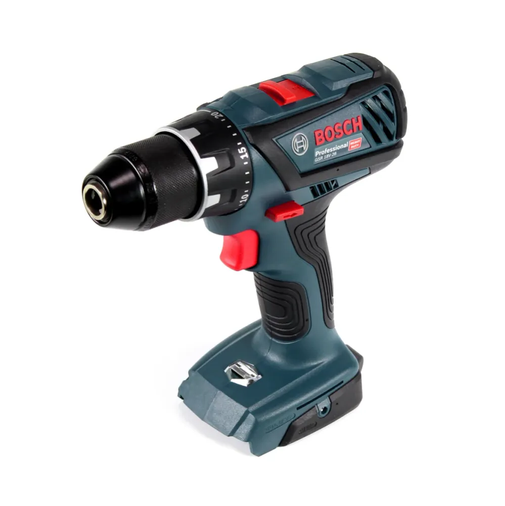 Wiertarko-wkrętarka akumulatorowa Bosch GSR 18V-28 Professional 18 V 63 Nm Solo ( 06019H4100 ) - bez akumulatora, bez łado...