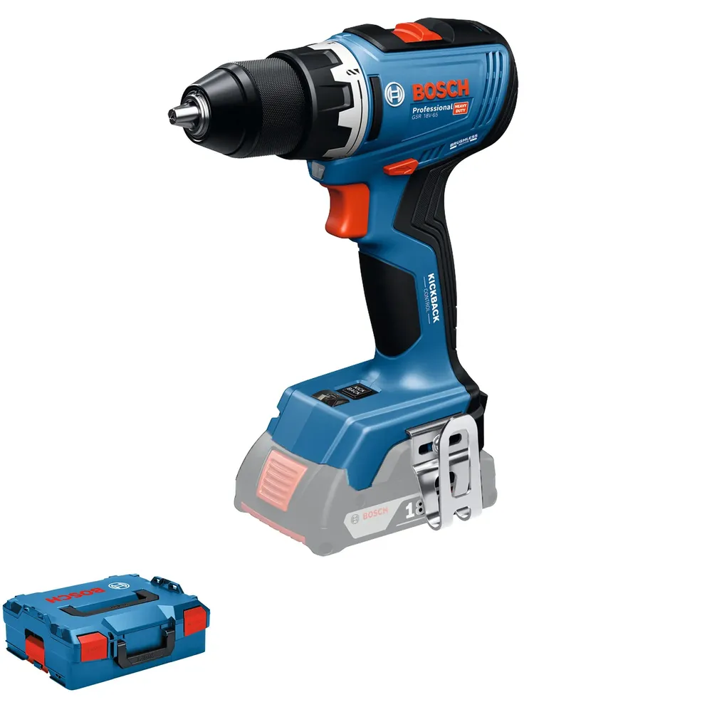 Wiertarko-wkrętarka akumulatorowa Bosch GSR 18V-65 PRO 18 V