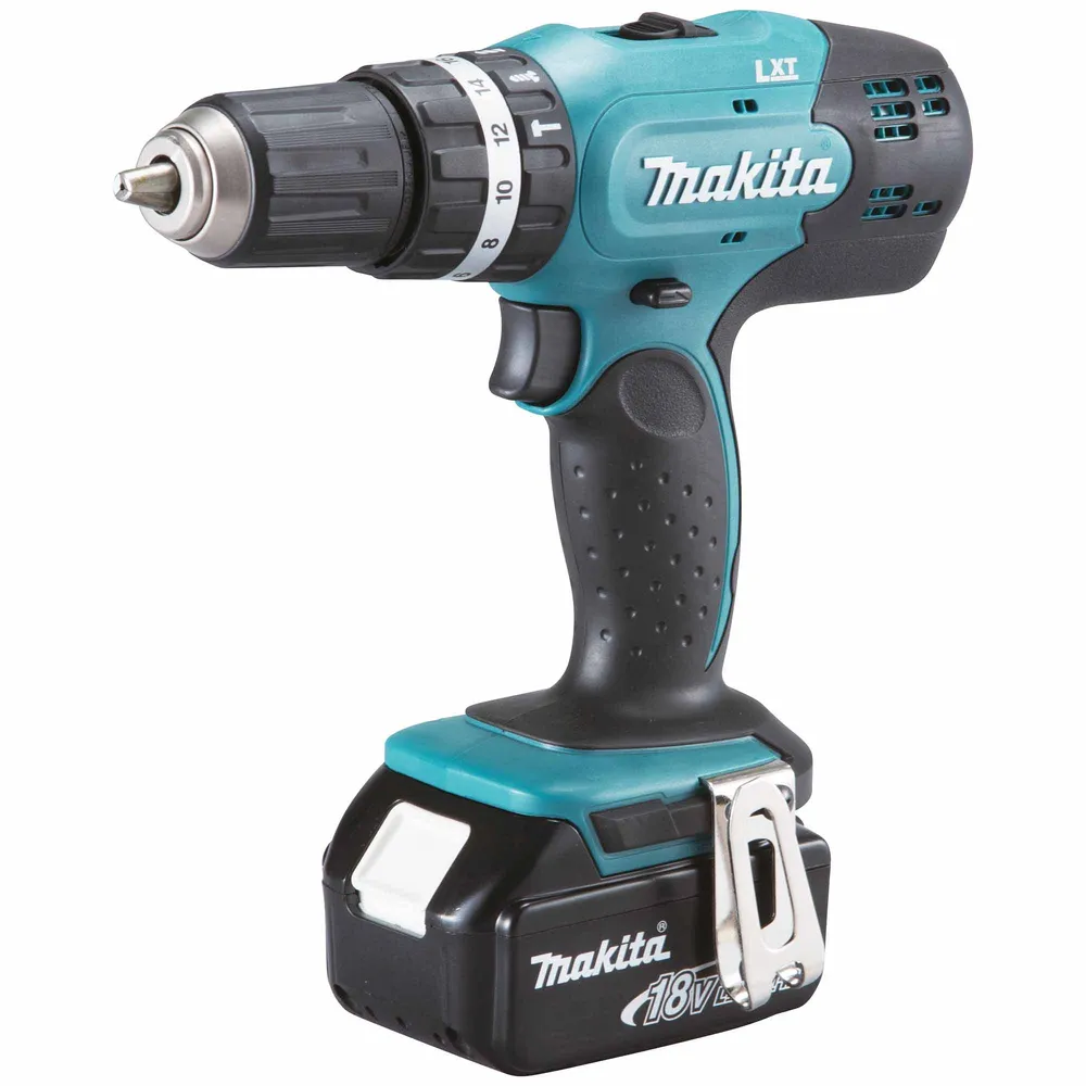 Wiertarko-wkrętarka akumulatorowa Makita DHP453RFX2 18 V 3 Ah